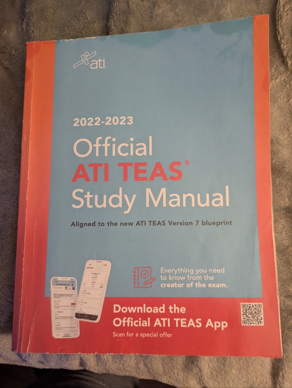 Official ATI TEAS Study Manual 2022–2023 Version 7 Nursing Exam Prep Book